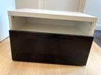 Besta kastje van Ikea (60x40cm) incl. hoogglans zwarte lade, Ophalen, Gebruikt, 1 of 2 laden, 50 tot 100 cm