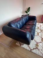 Leren bank, Ophalen, Zo goed als nieuw, 75 tot 100 cm, Tweepersoons