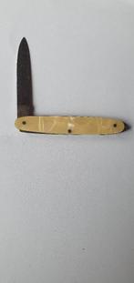 Zakmes knipmes Paarlemoer Parelmoer handvat 7cm antiek goed, Ophalen of Verzenden