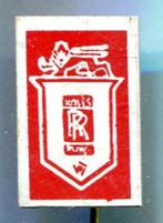Rolls Royce rood op blik auto speldje ( C_217a ), Verzenden, Zo goed als nieuw, Transport, Speldje of Pin