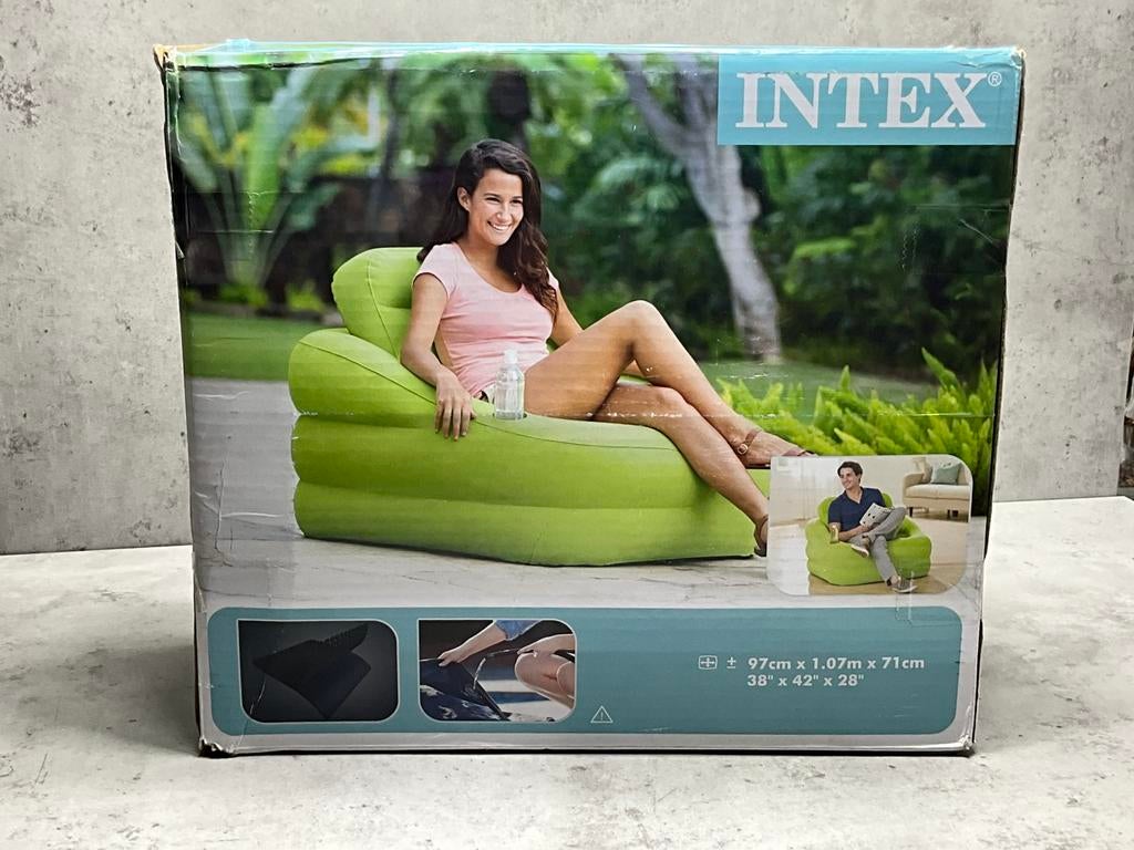 Opblaasbare stoel licht groen, Ophalen of Verzenden, Nieuw