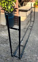 Brandhoutrek / houtopslag - metaal, Ophalen of Verzenden, Zo goed als nieuw, Vrijstaande haard, Houthaard