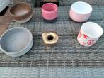 Bloempotten, Tuin en Terras, Bloempotten, Ophalen, Rond, Zo goed als nieuw, Minder dan 25 cm