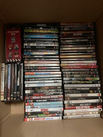 Partij Dvd’s 4 dozen €10 per doos beschikbaar voor biedingen