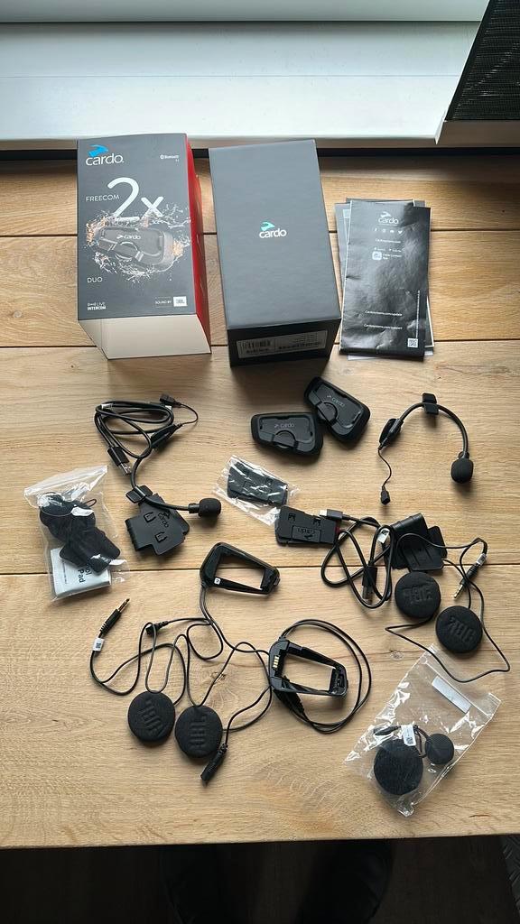 Cardo freecom 2x duo, Motoren, Accessoires | Navigatiesystemen, Zo goed als nieuw, Ophalen of Verzenden