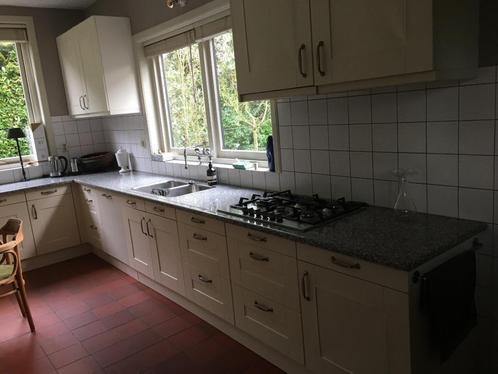aanrechtblad, Huis en Inrichting, Keuken | Keukenelementen, Gebruikt, Minder dan 100 cm, 200 cm of meer, 50 tot 75 cm, Wit, Grijs