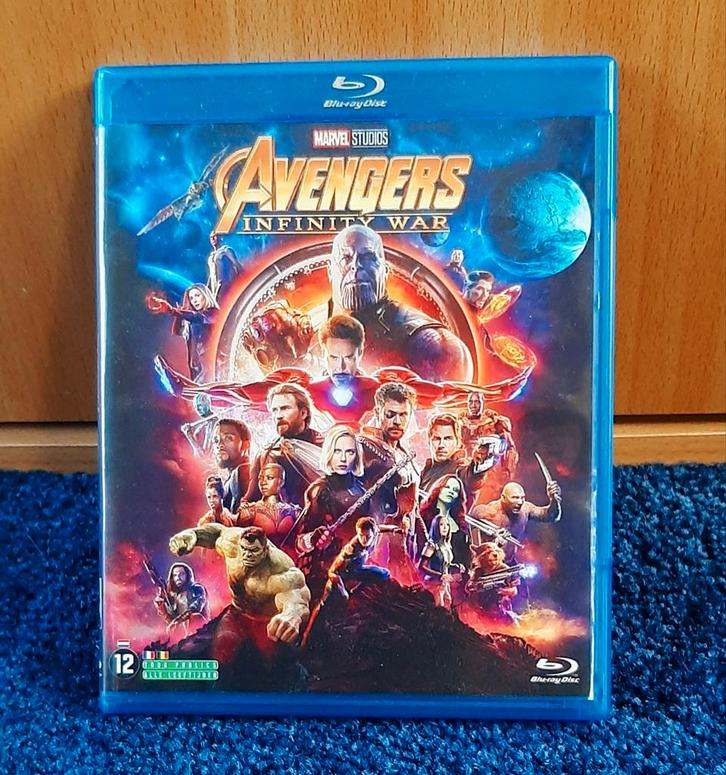Avengers Infinity War  bluray, Cd's en Dvd's, Blu-ray, Zo goed als nieuw, Actie, Ophalen of Verzenden