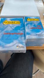 Set Hp 920xl van 123 inkt, Ophalen of Verzenden, Zo goed als nieuw
