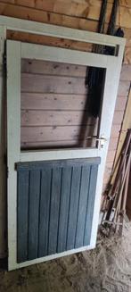 Deur en raam van een tuinhuisje., Tuin en Terras, Tuinhuizen, Gebruikt, Tuinhuis, Minder dan 200 cm, 1 raam