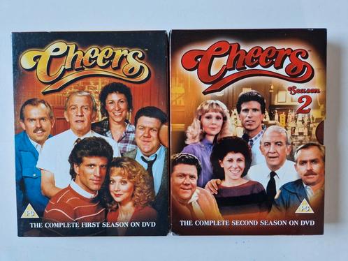 Cheers, de eerste 2 seizoenen (geen NL), Cd's en Dvd's, Dvd's | Tv en Series, Gebruikt, Komedie, Boxset, Alle leeftijden, Ophalen of Verzenden