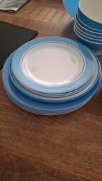 Camping servies Bo-camp blauw 16 delig, Ophalen of Verzenden