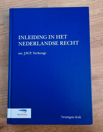 J.W.P. Verheugt - Inleiding in het Nederlandse recht beschikbaar voor biedingen