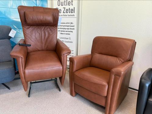 Meubelzorg set sta op stoel relax fauteuil gratis bezorgd, Huis en Inrichting, Fauteuils, Nieuw, Leer, Ophalen of Verzenden