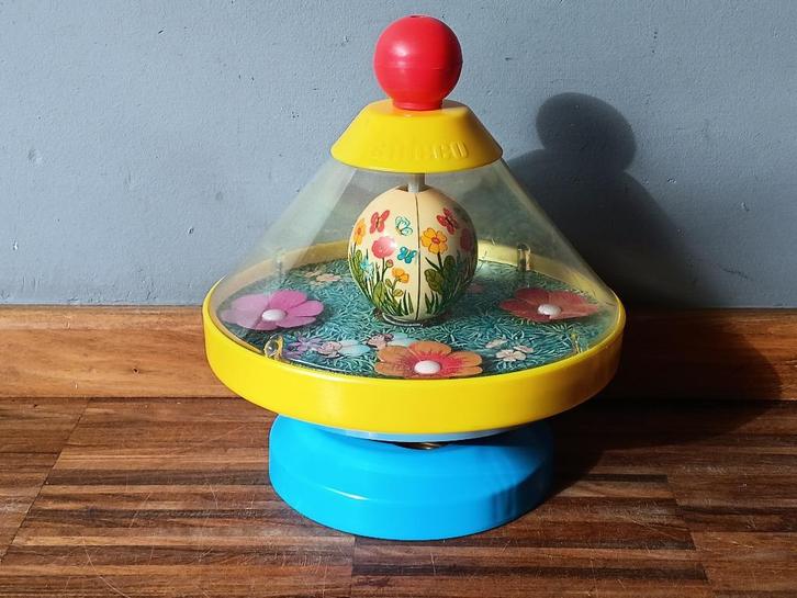 Vintage tol Chicco, Kinderen en Baby's, Speelgoed | Babyspeelgoed, Gebruikt, Overige typen, Met geluid, Ophalen of Verzenden