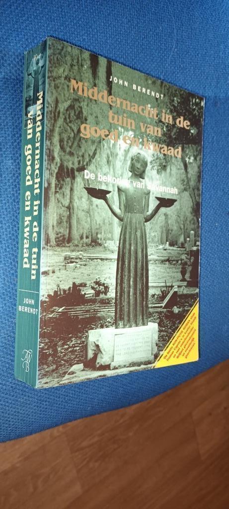 Berendt, John - Middernacht in de tuin van Goed en kwaad., Boeken, Romans, Gelezen, Nederland, Ophalen of Verzenden