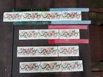 199cm Antieke wandtegels 7,5x15,3cm bloemenrand, Ophalen of Verzenden