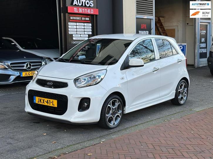 Kia PICANTO 1.2 CVVT DynamicLine Automaat Airco PDC, Auto's, Kia, Bedrijf, Te koop, Picanto, ABS, Airbags, Airconditioning, Bluetooth