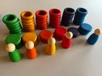 Grapat Nins, ringen en munten, Kinderen en Baby's, Speelgoed | Houten speelgoed, Ophalen of Verzenden, Zo goed als nieuw