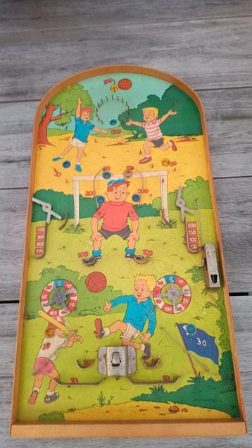 Vintage Knikkerspel Flipperkast '50 beschikbaar voor biedingen