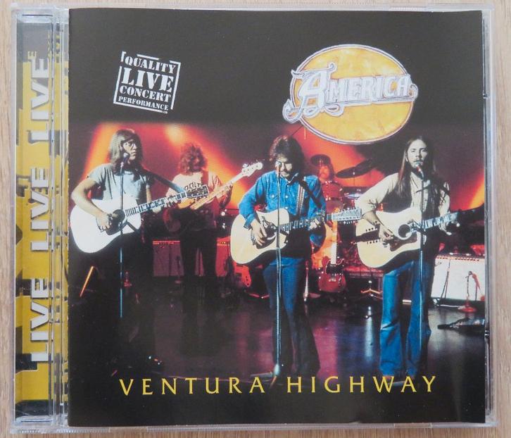 CD America: Ventura Highway ( live ), Cd's en Dvd's, Cd's | Pop, Zo goed als nieuw, 2000 tot heden, Ophalen of Verzenden
