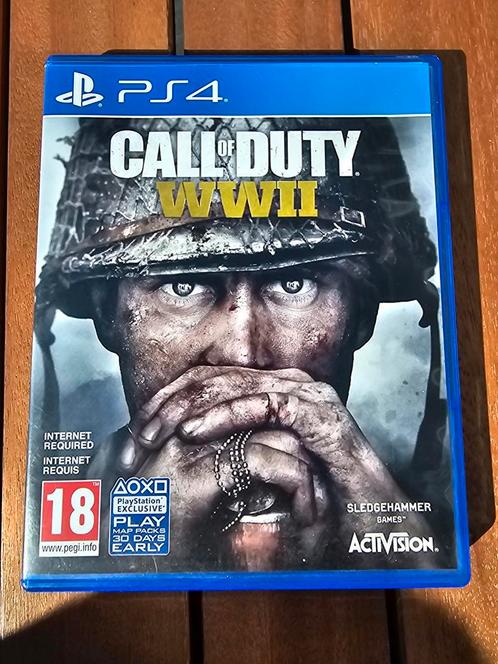 Call of Duty: WWII (PS4), Spelcomputers en Games, Games | Sony PlayStation 4, Zo goed als nieuw, Overige genres, 1 speler, Vanaf 18 jaar