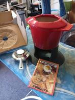 Le Creuset fondue set, Ophalen, Zo goed als nieuw, Gietijzer, Overige typen