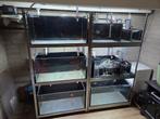 MOOIE AQUARIUMSTELLING TE KOOP!!!, Dieren en Toebehoren, Vissen | Aquaria en Toebehoren, Ophalen, Gebruikt, Leeg aquarium