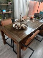 Nog mooie eettafel alleen 180 breed 70 cm hoog, Ophalen, Gebruikt, 100 tot 150 cm, 150 tot 200 cm