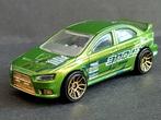 Mitsubishi Lancer Evolution 2008 1:64 3inch Hotwheels Pol, Zo goed als nieuw, Verzenden