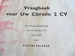 Vraagbaak Citroen 2CV A 375cc, 2CV AZ 425cc, 2CV AZU/L 55-60, Ophalen of Verzenden