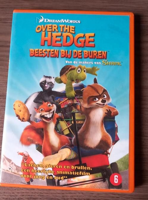 Over The Hedge Beesten bij de Buren, Cd's en Dvd's, Dvd's | Kinderen en Jeugd, Zo goed als nieuw, Film, Avontuur, Vanaf 6 jaar