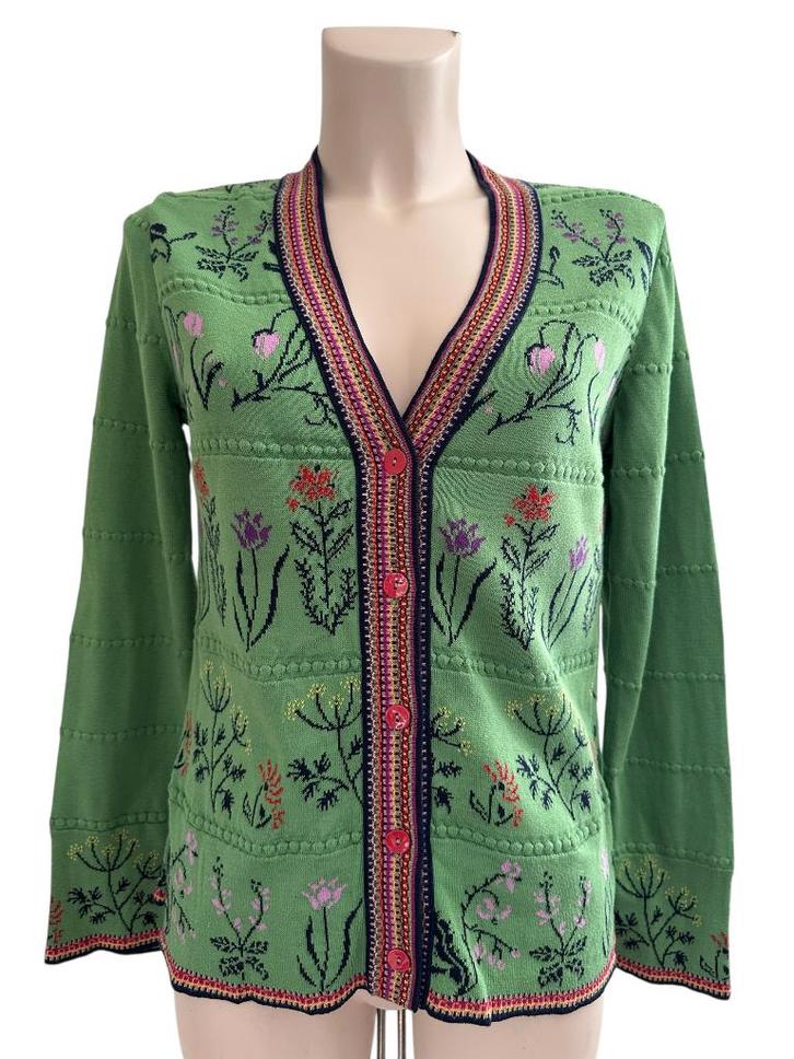 Ivko vest M, Kleding | Dames, Truien en Vesten, Zo goed als nieuw, Groen, Ophalen of Verzenden