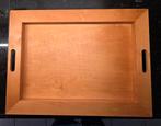 Houten dienblad 59 x 44 cm, Ophalen, Zo goed als nieuw, Rechthoekig, Hout