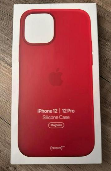 iPhone 12/12 Pro Rood Siliconen Hoesje - Nieuw! beschikbaar voor biedingen