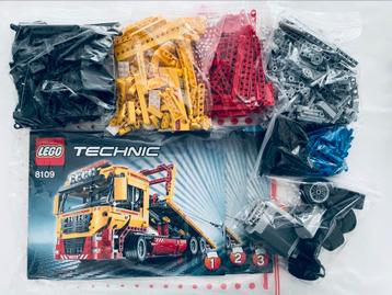 Lego Technic Model  Traffic Flatbed Truck 8109 oprij wagen beschikbaar voor biedingen