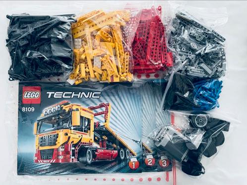 Lego Technic Model  Traffic Flatbed Truck 8109 oprij wagen, Kinderen en Baby's, Speelgoed | Duplo en Lego, Gebruikt, Lego, Complete set