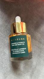 Monpure shimmer en hydrate hair and body oil, Ophalen of Verzenden, Nieuw, Gehele gezicht