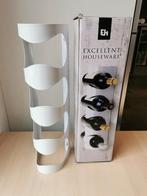 Wand wijnflessen houder, Huis en Inrichting, Woonaccessoires | Wijnrekken, Nieuw, Ophalen of Verzenden, Minder dan 5 flessen, Metaal
