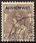 Nederland Dienst 7 gestempeld Armenwet 1913, Verzenden, T/m 1940, Gestempeld