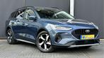 Ford FOCUS Wagon 1.0 EcoBoost Hybrid Active Style / Carplay, Stof, Gebruikt, Blauw, Origineel Nederlands
