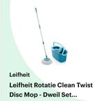 Leifheit dweil set, Huis en Inrichting, Schoonmaakartikelen, Ophalen of Verzenden, Dweilemmer, -bak, of -wagen