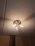 Moderne plafondlamp met voetplaat, Ophalen, Zo goed als nieuw, Metaal, Modern