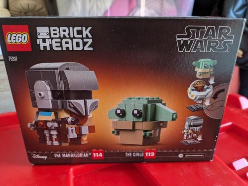 Lego Brickheadz Mandalorian 75317, Kinderen en Baby's, Speelgoed | Duplo en Lego, Nieuw, Lego, Complete set, Ophalen of Verzenden