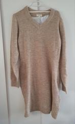 Zusss Gebreide Jurk - Maat XL, Kleding | Dames, Jurken, Beige, Maat 46/48 (XL) of groter, Nieuw, Ophalen of Verzenden