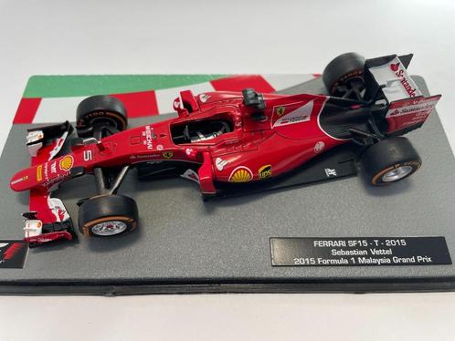 Ferrari SF15 S. Vettel Malaysian GP 2015, Hobby en Vrije tijd, Modelauto's | 1:43, Nieuw, Auto, Overige merken, Ophalen of Verzenden