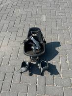 Bo Bike Fietsstoel Voor - Zwart, Voetsteuntjes, Bobike voorzitje, Nieuw, Ophalen of Verzenden