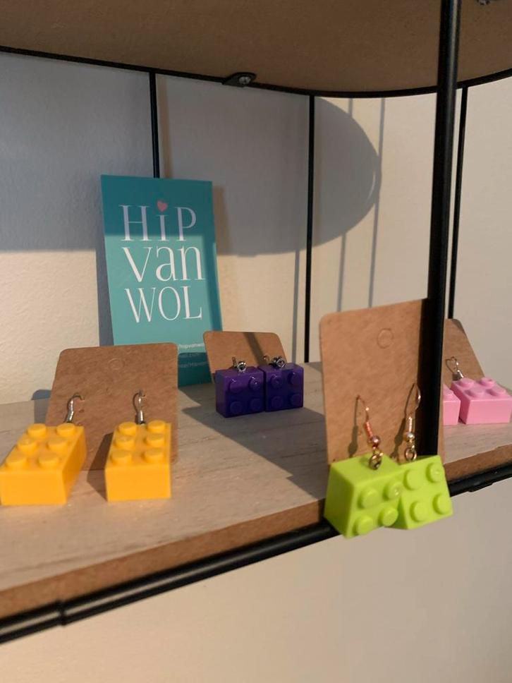 Lego, Sieraden, Tassen en Uiterlijk, Oorbellen, Nieuw, Hangers, Overige materialen, Overige kleuren, Ophalen of Verzenden