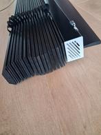 Zwarte houten jaloezieën, Ophalen, Zwart, 50 tot 100 cm, Zo goed als nieuw