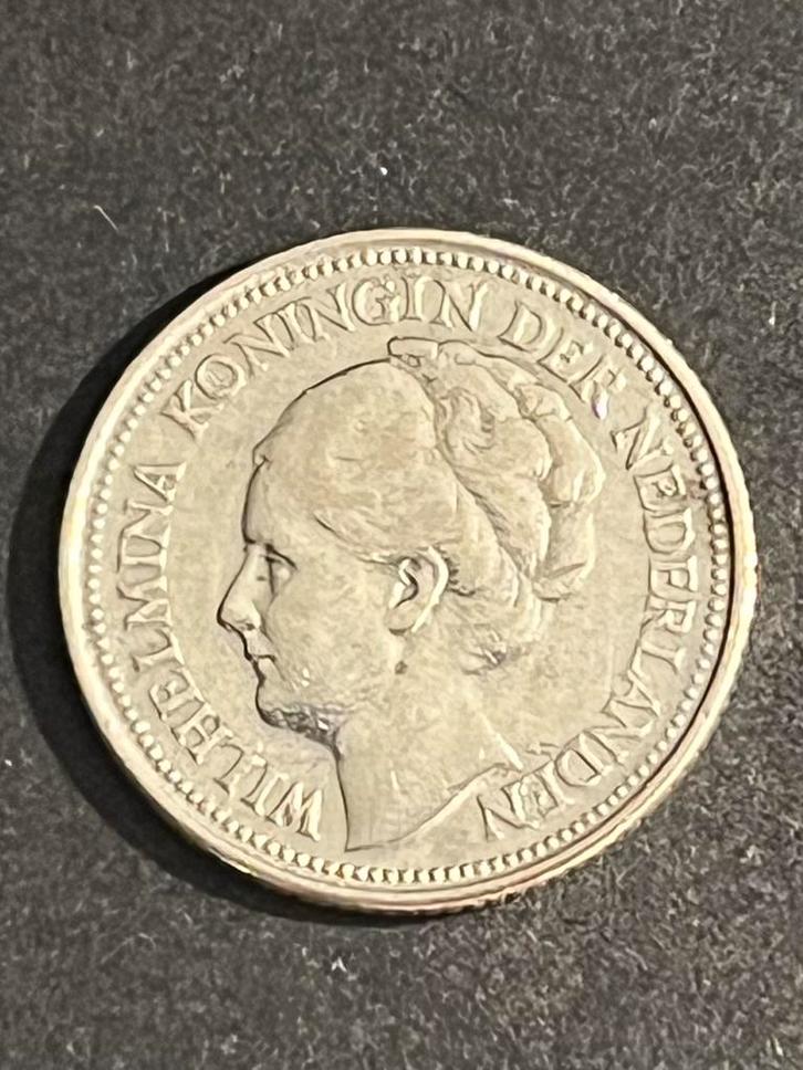 10 cent Wilhelmina 1936, Postzegels en Munten, Munten | Nederland, 10 cent, Vóór koninkrijk, Zilver, Ophalen of Verzenden