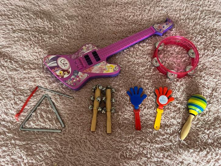 Muziekinstrumenten Speelgoed Set, Muziek en Instrumenten, Overige Muziek en Instrumenten, Gebruikt, Ophalen